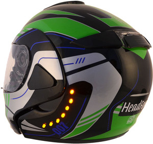 Head fox Wireless Turn Signal Light Indicator Motorbike Helmet