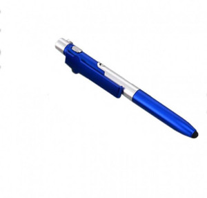 Rangoli 4 In 1 Folding Pen With Stylus, Writing Lamp And Mobile Stand Ball Pen Stylus
