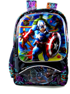 Ehuntz 5D embossed school Bag (9 to 17 years) (EH939) Waterproof School Bag
