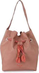 baggit women pink shoulder bag