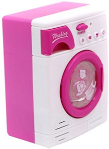 Krypton Mini Washing Machine Pretend Play Light Sound Toy Mini