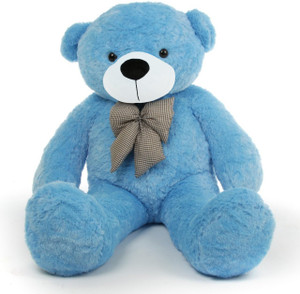 Sky blue colour teddy bear discount