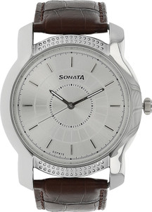 SONATA NK7093SL04 Analog Watch For Men Buy SONATA NK7093SL04 Analog Watch For Men NK7093SL04 Online at Best Prices in India Flipkart