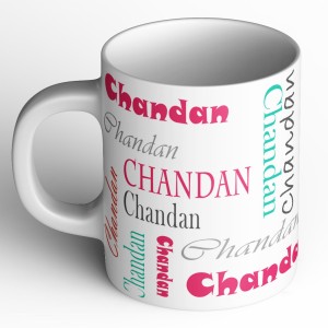 abaronee chandan b004 in name 001 ceramic mug(350 ml)