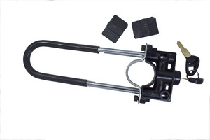 Generox Motorcycle Front Wheel Lock Heavy Duty Front Shocker Lock