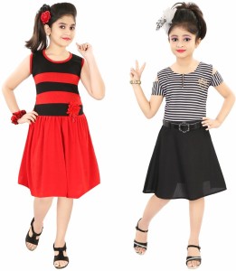 Style Junction Girls Midi/Knee Length Party Dress