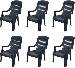 Nilkamal Weekender Plastic Outdoor Chair Finish Color Black Best