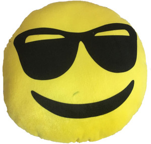 OM SMILEY WITH GLASSES - 15 cm