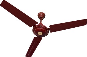 inalsa sonic 3 blade ceiling fan(pearl brown, pack of 1)