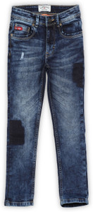 LEE COOPER Boys Blue Jeans Buy DARK INDIGO LEE COOPER Boys Blue Jeans Online at Best Prices in India Flipkart