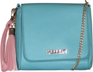 Caprese Blue Sling Bag Shally Mobile Sling Medium Awua Pink Aqua Pink Price in India Flipkart