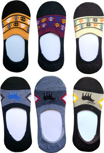ODDEVEN Men's & Women's Striped, Printed Low Cut