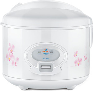 BAJAJ Majesty New RCX21 delux. Electric Rice Cooker with Steaming Feature
