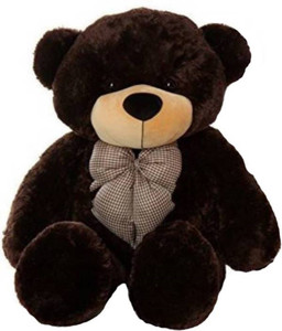 TeddyToy 4 Feet Stuffed Spongy Cute Soft Teddy Bear Dark Brown 120 cm 4 Feet Stuffed Spongy Cute Soft Teddy Bear Dark Brown . Buy teddy