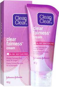 Cream clean and sales clear