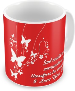 indigifts decorative gift items god made mothers , mother's day special gift for mom, mummy, mother-in-law, grandmom, best mother, mom birthday, anniversary ceramic mug(330 ml)