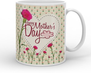 indigifts decorative gift items happy mothers day, mother's day special gift for mom, mummy, mother-in-law, grandmom, best mother gift, mom birthday, anniversary ceramic mug(330 ml)