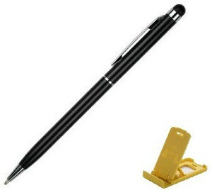 Freya MOBILE STAND HOLDER WITH 2 In 1 Ball Pen For Touch Screen Mobile Phones And Tablets All Ipads ,Smart Phones Stylus