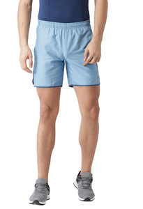 2GO Solid Men Blue Sports Shorts