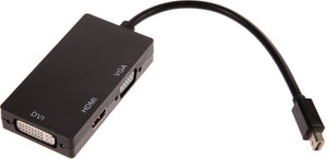 Microware Mini Display Port Thunderbolt 2 to HDMI/DV Male to Female Adapter HDMI Cable