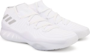 adidas crazy explosive low 2017 pk basketball shoes for men(white, grey)