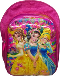 Barbie 3D Disney Cinderella Sofia Shcool Bag Backpack For Girls Class Standard 1st First 2nd Second 3rd Third 4th Fourth Waterproof School Bag
