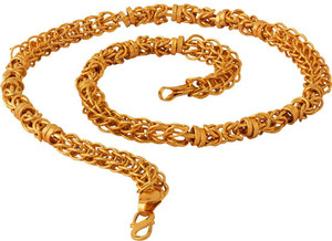 Dare for Voylla Artificial Classic Plain Gold plated Plated Brass Chain Price in India Buy Dare for Voylla Artificial Classic Plain Gold plated Plated Brass Chain Online at Best Prices in India