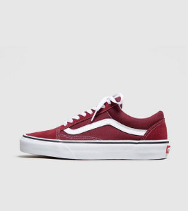 Vans bordeaux 2025 rood kind