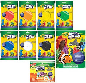 Crayola air 2025 dry clay colors