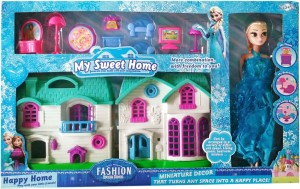 frozen doll house set