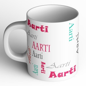 abaronee aarti ceramic mug(350 ml)