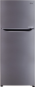 LG 260 L Frost Free Double Door 2 Star (2020) Refrigerator(Shiny Steel, GL-C292SPZU)