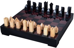 cerasus chess board big in exclusive rosewood color with high gloss finish (bog 062c) board game