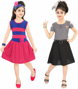 Style Junction Girls Midi/Knee Length Party Dress