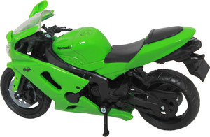 NewRay 1:12 Scale, Die Cast, 2011 Kawasaki Zx 14 Motorcycle (Green/Black),  Plastic;Metal : Amazon.in: Toys & Games