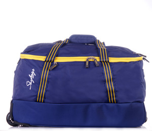 Skybags Boom Duffle on Wheel Bag 59 cm (Blue) Duffel Strolley Bag
