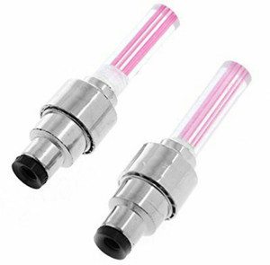 cycle world Easy to Attach Bicycle Tyre Valve Cap LED Light LED