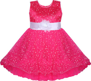 mkb Girls Midi Knee Length Casual Dress Price in India Buy mkb