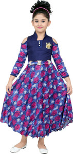 stylokids Girls Maxi/Full Length Party Dress