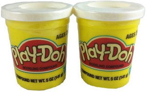 White play doh single can discount