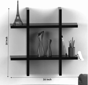 CraftOnline wooden room wall decor Wooden Wall Shelf