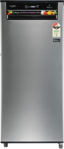 Whirlpool 200 L Direct Cool Single Door 3 Star (2019) Refrigerator(Alpha Steel, 215 VITAMAGIC PRO PRM 3S ALPHA STEEL-E)