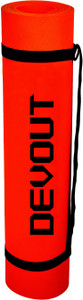 Devout Red With Strap Red, Black 3 mm Yoga Mat