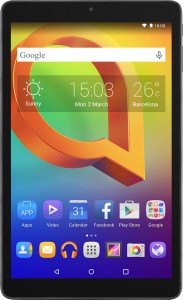 Alcatel A3 10 16 GB 10 inch with Wi-Fi Only Tablet (Black)