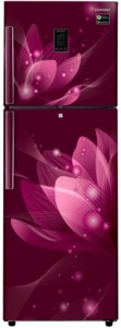 Samsung 324 L Frost Free Double Door 3 Star (2019) Refrigerator(Saffron Red, RT34M5438R8/HL)