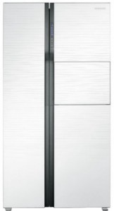 samsung 604 l frost free side by side refrigerator(shiny river glass, rs55k52a01j)