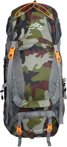 Mount Track XTrail Trekking & Hiking/ Camping Backpack 80 Ltrs with Rain Cover Rucksack - 90