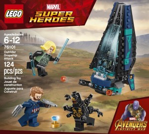 Lego Marvel Avengers Movie: Outrider Dropship Attack