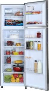 Haier 278 L Frost Free Double Door 3 Star (2019) Convertible Refrigerator(Brushed Silver, HRF-2983BS-E)
