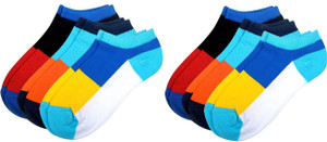FashoZ Men's Solid Peds/Footie/No-Show